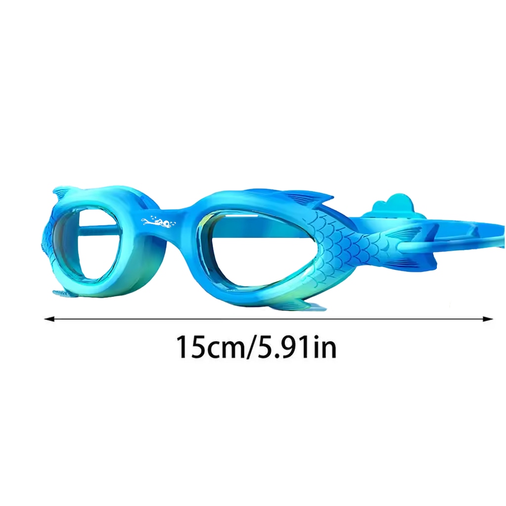 Imagem 2 do produto Óculos De Natação Gold Sports Little Fashion Fish High Definition 7,0