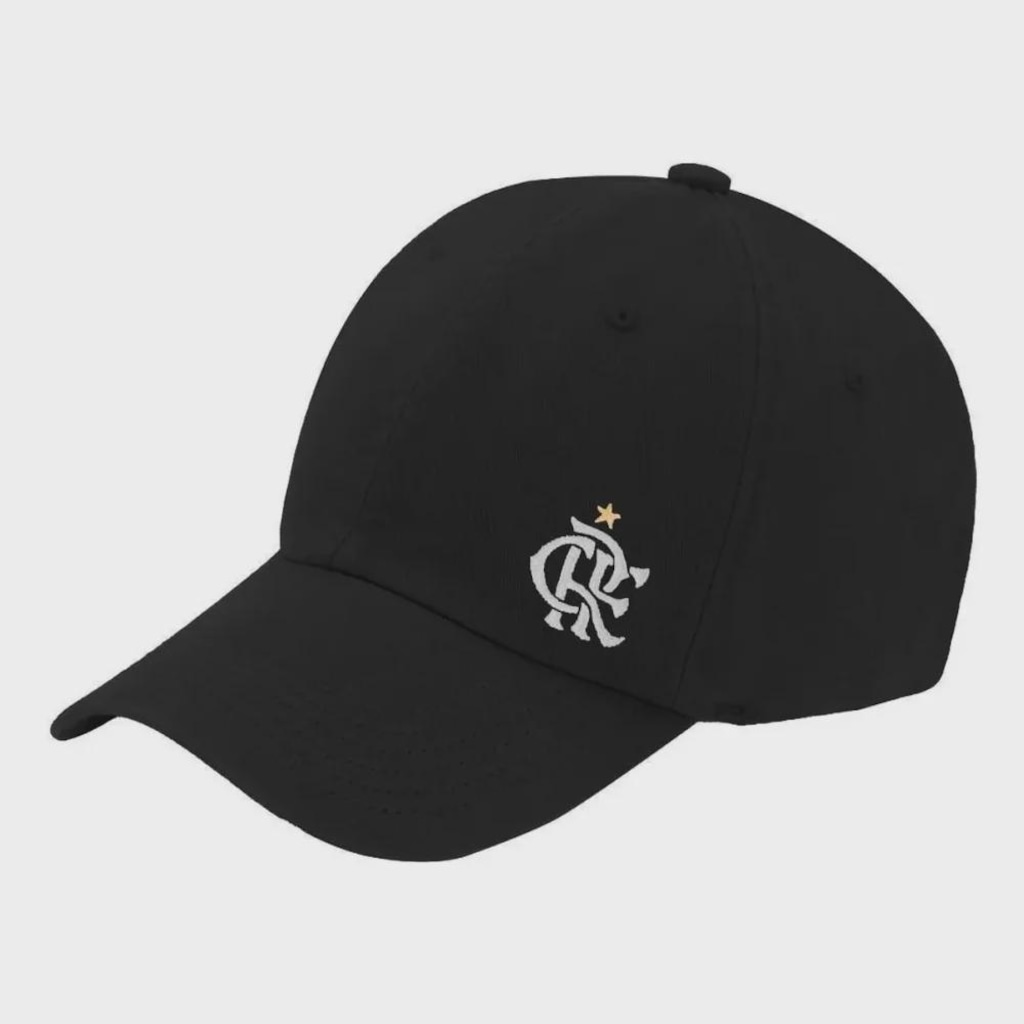 Imagem 4 do produto Boné Aba Curva SuperCap Flamengo Escudo CRF licenciado - Adulto