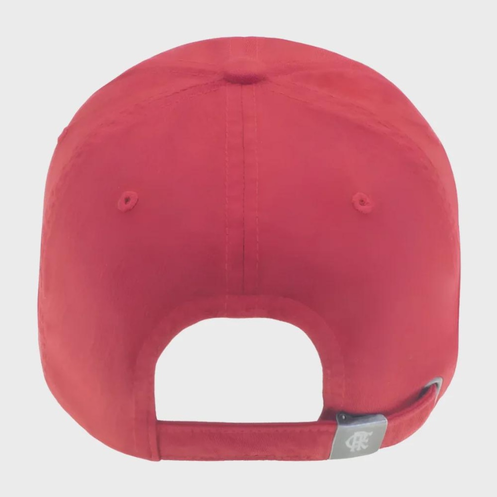 Imagem 3 do produto Boné Aba Curva SuperCap Flamengo Escudo CRF licenciado - Adulto