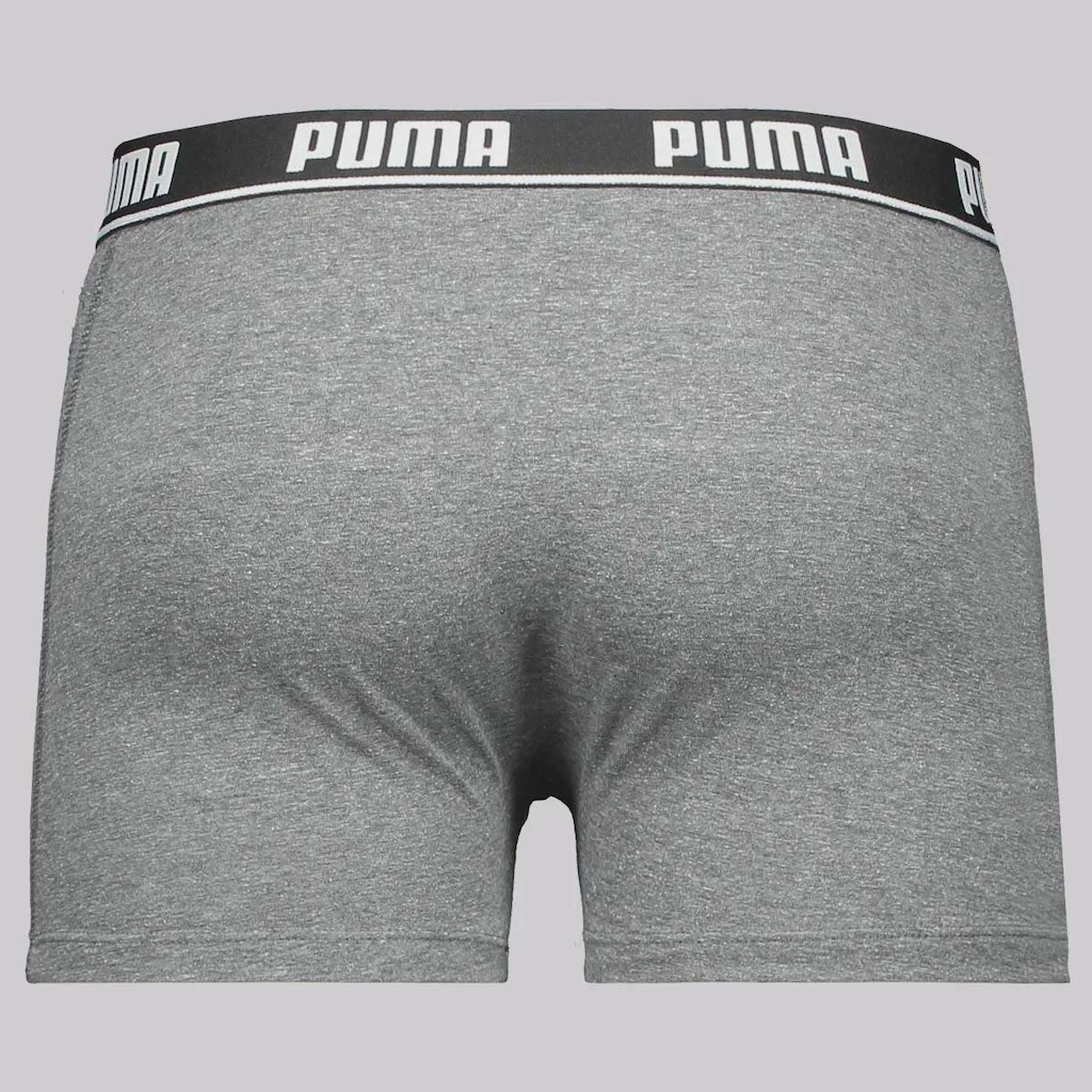 Imagem 3 do produto Cueca Puma Boxer Cotton - 3 Unidades - Masculino