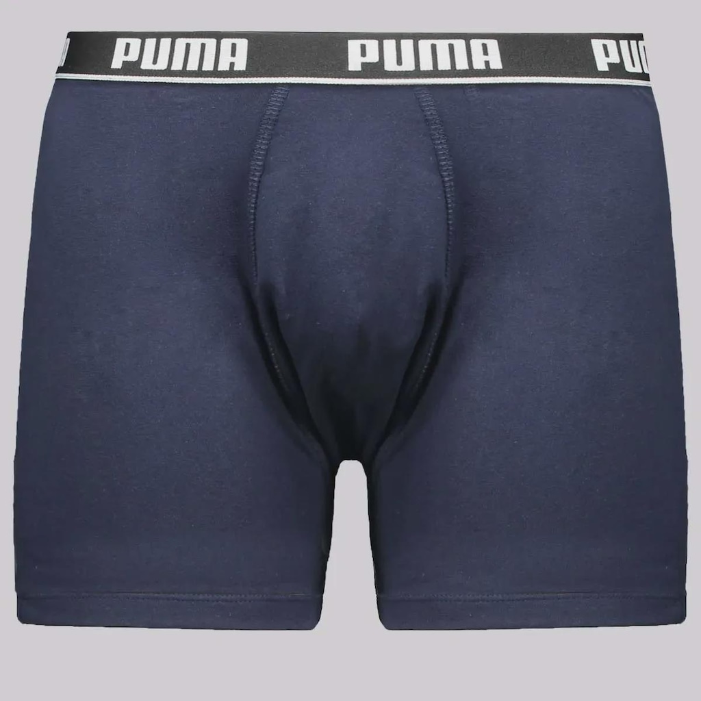 Imagem 2 do produto Cueca Puma Boxer Cotton - 3 Unidades - Masculino