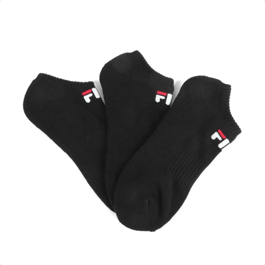 Imagem 2 do produto Meia Cano Curto Fila Tripack Lisa - 3 Pares - Masculina