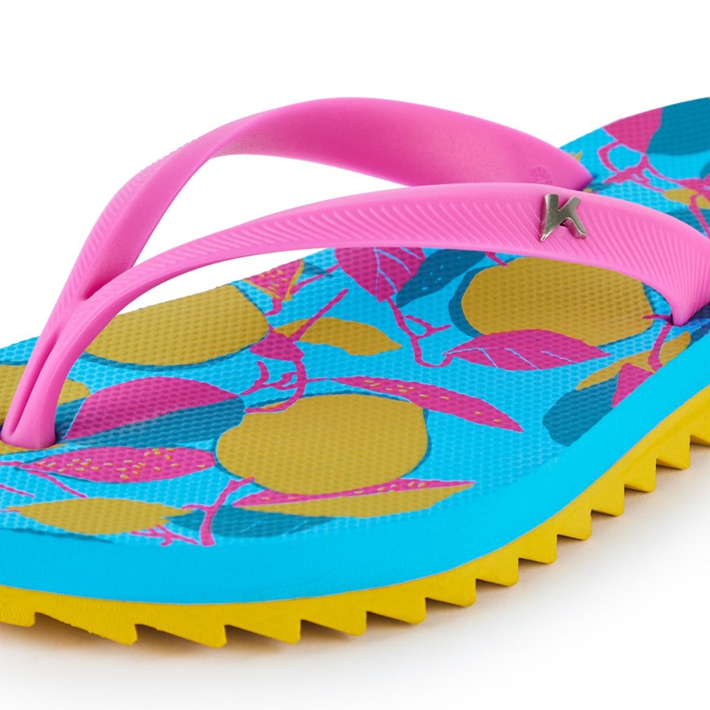Imagem 4 do produto Chinelo Kenner Ibiza Laranjas Estampada - Feminino