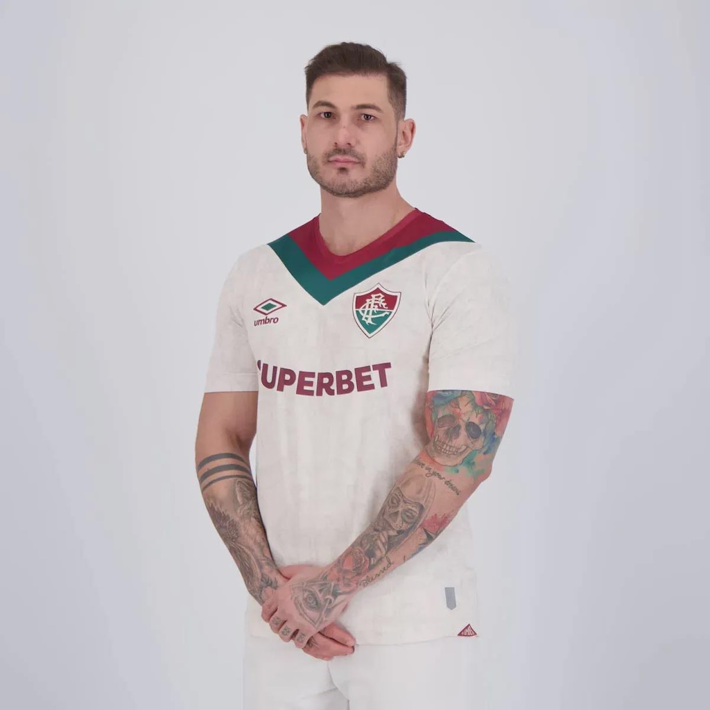 Imagem 5 do produto Camisa do Fluminense Umbro III 2024 10 Ganso - Masculina