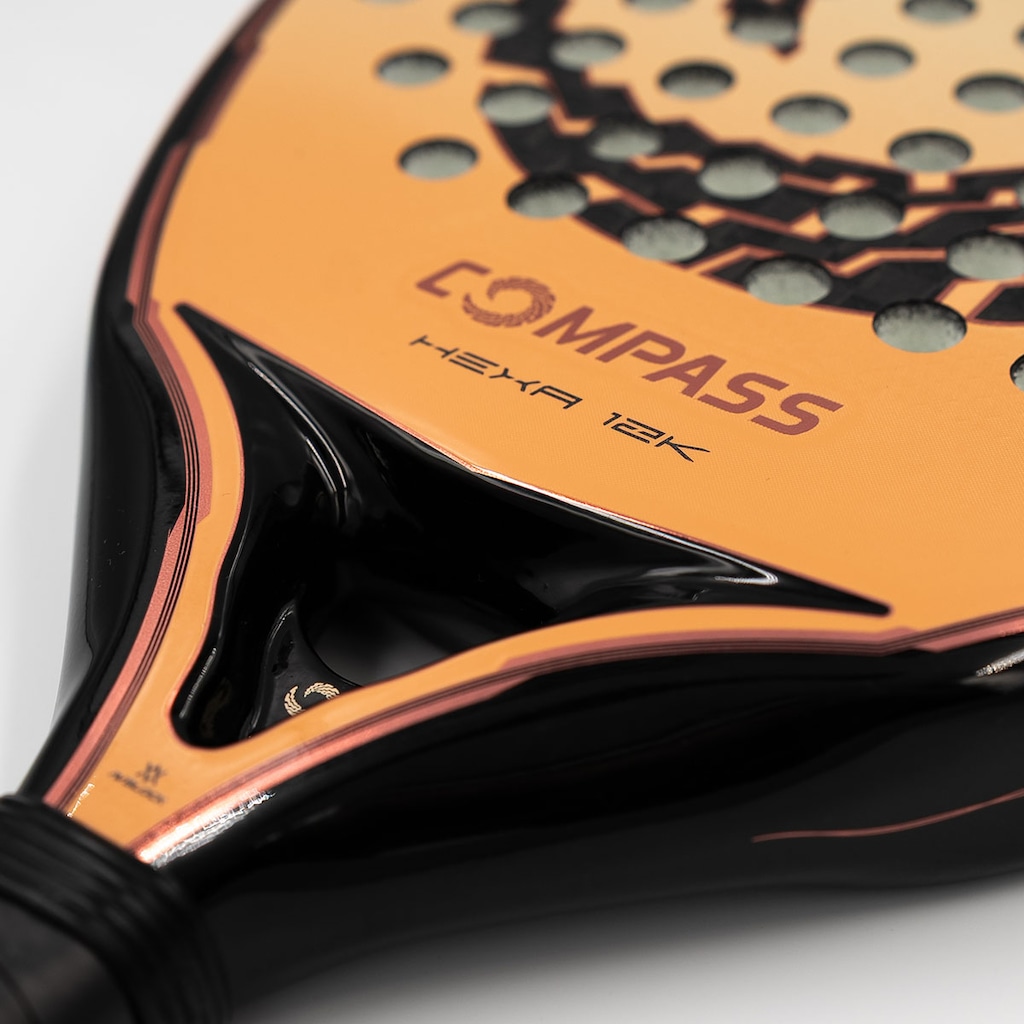 Imagem 4 do produto Raquete Padel Compass Hexa 12k 2025 Gervasio Del Bono