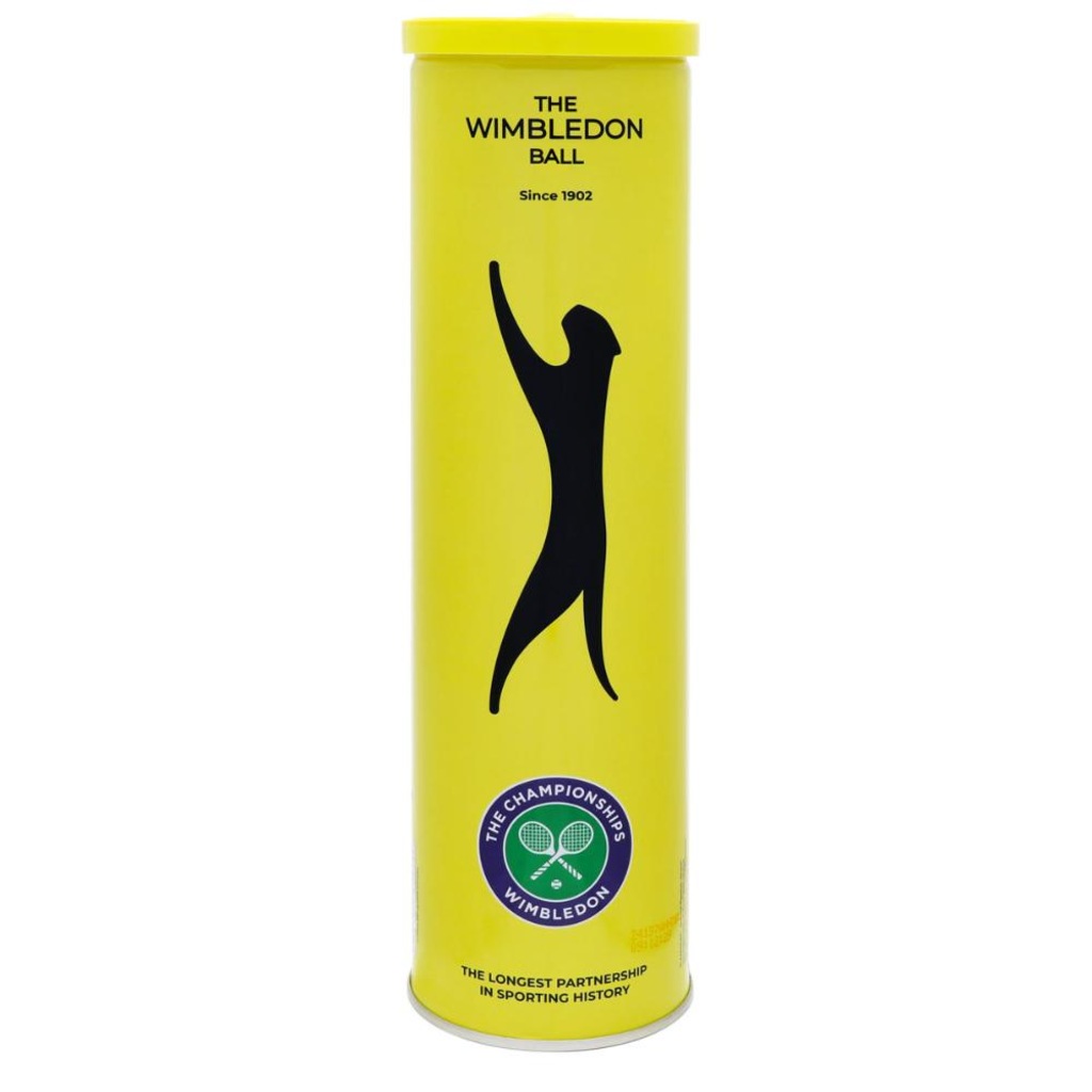Imagem 2 do produto Bola de Tênis Slazenger Wimbledon All Court com 2 Tubos