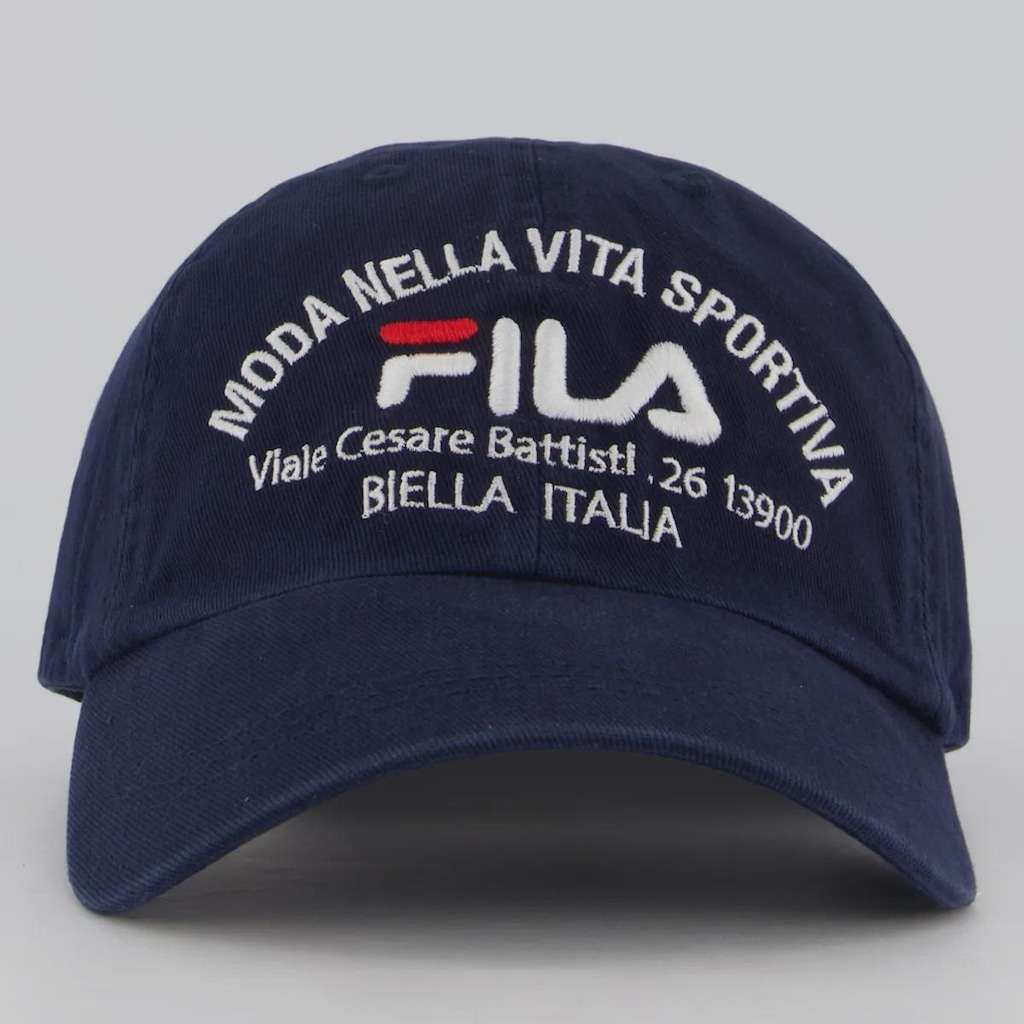 Imagem 2 do produto Boné Aba Curva Fila Biella Italia - Strapback - Adulto