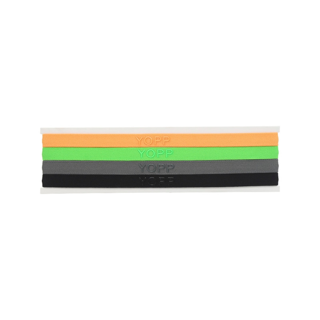 Imagem 3 do produto Faixa de Cabelo Yopp Silicone Antideslizante - 4 Unidades
