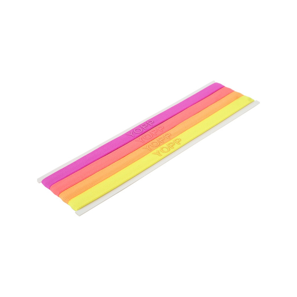 Imagem 2 do produto Faixa de Cabelo Yopp Silicone Antideslizante - 4 Unidades