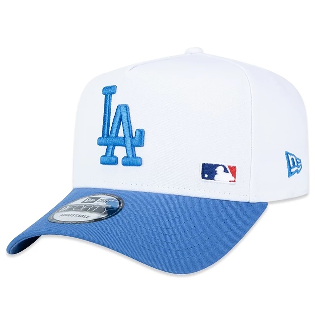 Imagem 4 do produto Boné Aba Curva New Era 9FORTY A-Frame Los Angeles Dodgers Style - Adulto