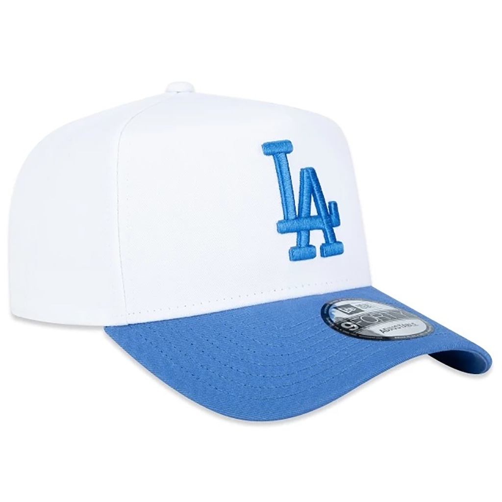 Imagem 5 do produto Boné Aba Curva New Era 9FORTY A-Frame Los Angeles Dodgers Style - Adulto