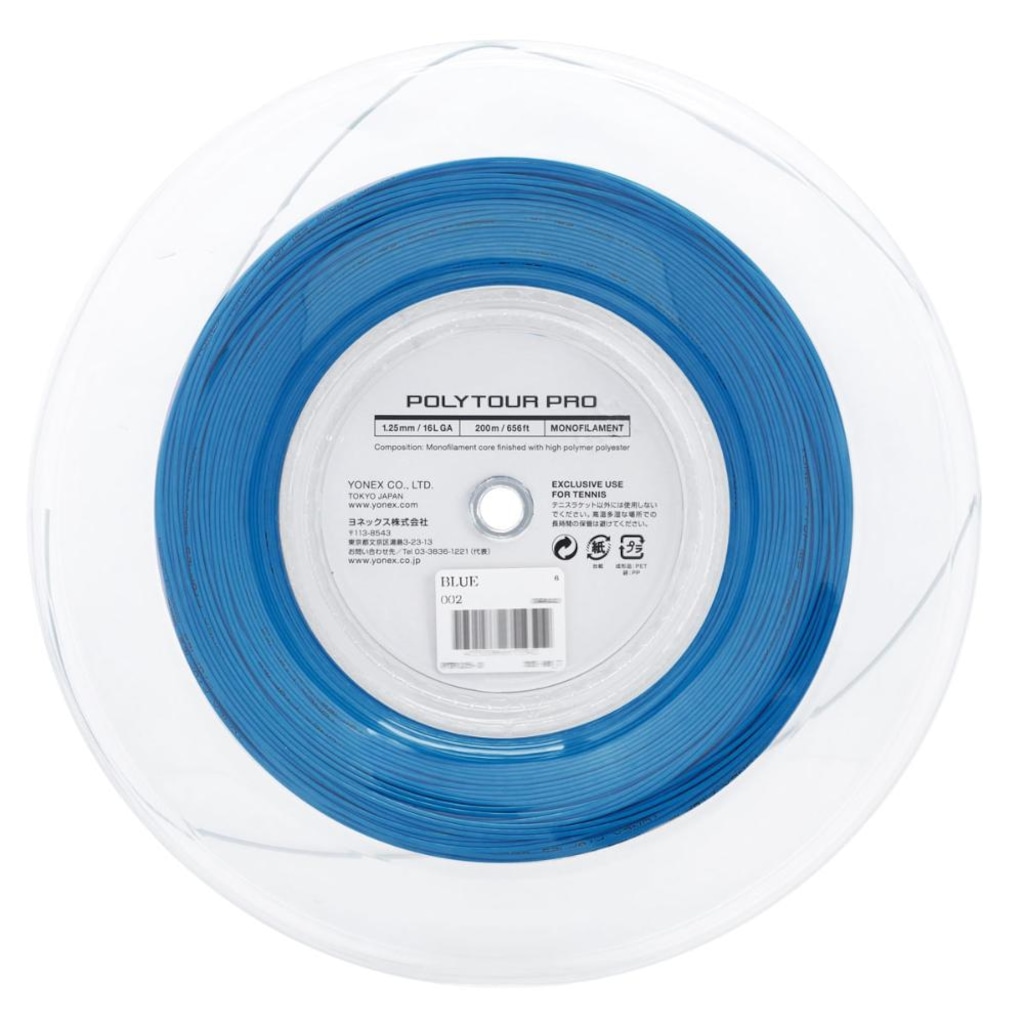 Imagem 3 do produto Corda Yonex Polytour Pro 16L 1.25mm Rolo com 200 metros