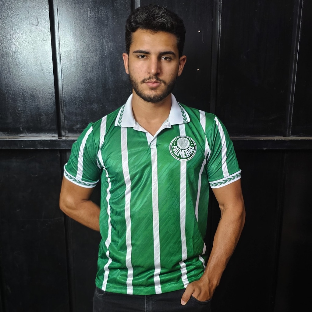 Imagem 2 do produto Camisa Polo do Palmeiras 1994 Betel Retrô - Masculina
