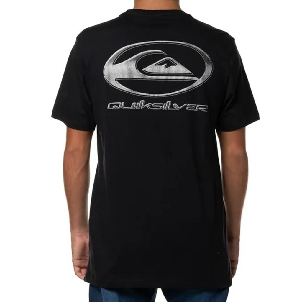 Imagem 2 do produto Camiseta Quiksilver Chrome Logo - Masculina