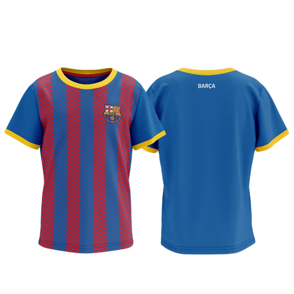 Imagem 2 do produto Camisa Barcelona Braziline Illuvium Listras - Infantil