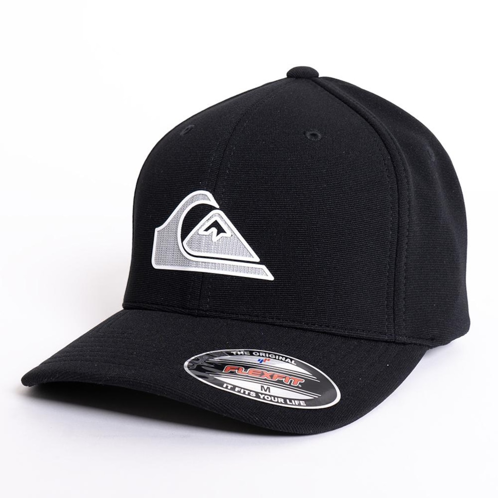 Imagem 3 do produto Boné Aba Curva Quiksilver Textured High Logo - Fechado - Adulto