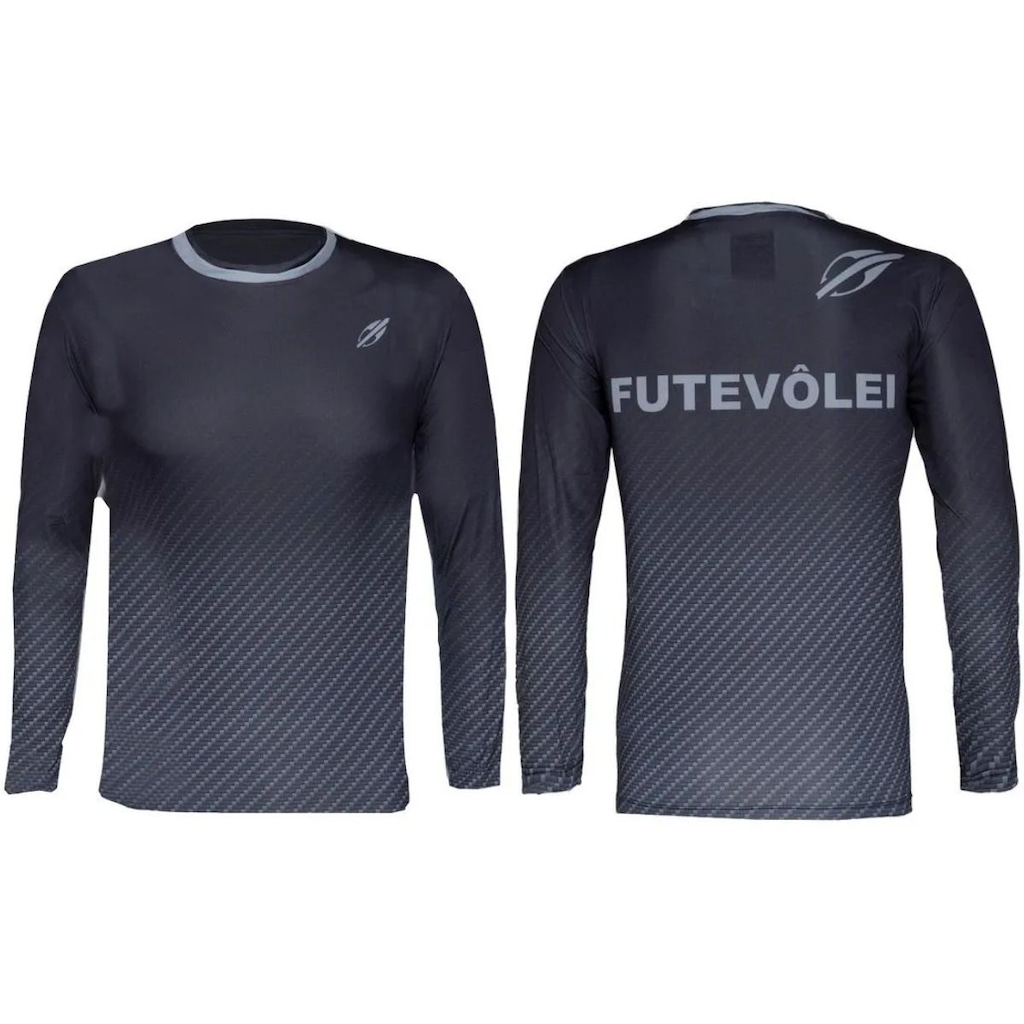 Imagem 3 do produto Camiseta Futevôlei Mormaii Manga Longa Proteção UV - Masculina