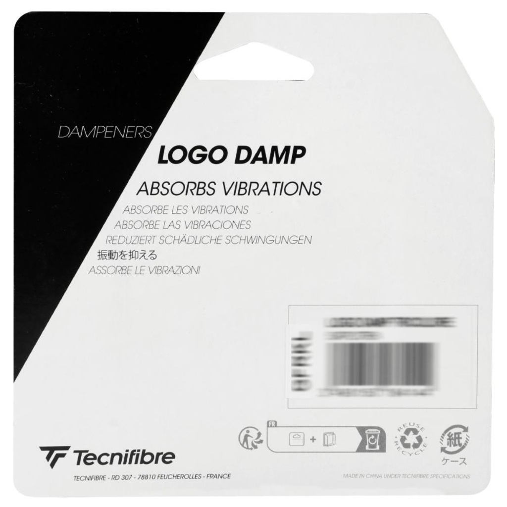 Imagem 3 do produto Antivibrador Tecnifibre Logo Damp Tricolore Com 02 Unidades