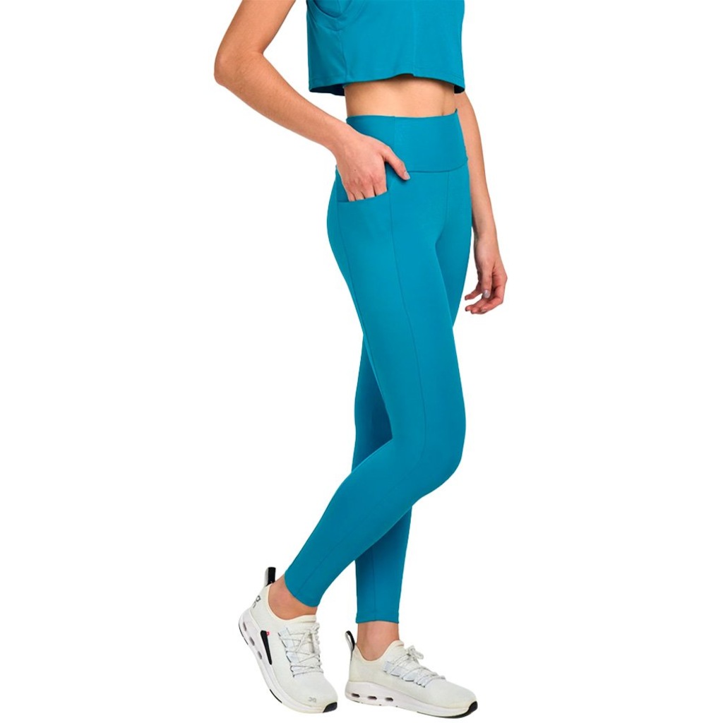 Imagem 4 do produto Calça Legging Alto Giro Refletível - Feminina