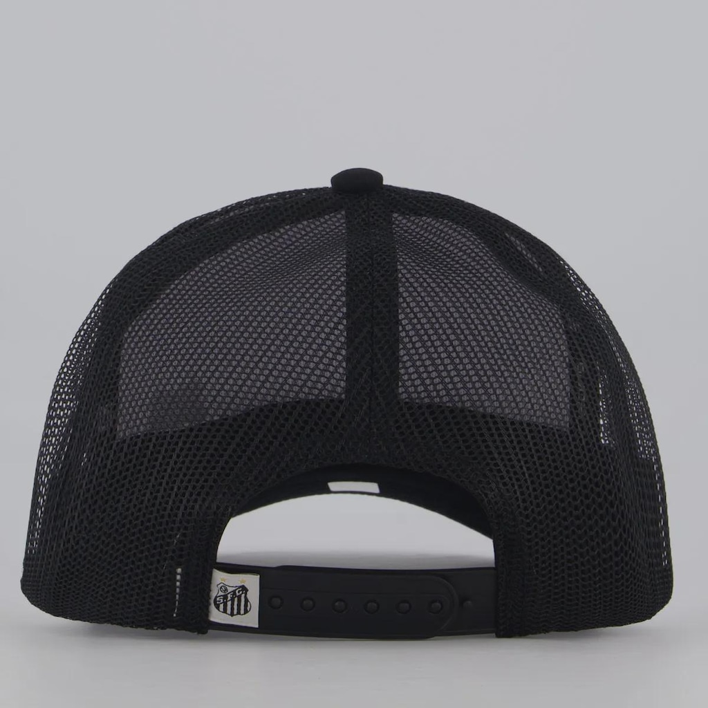 Imagem 3 do produto Boné Aba Curva Santos SuperCap - Trucker - Snapback - adulto