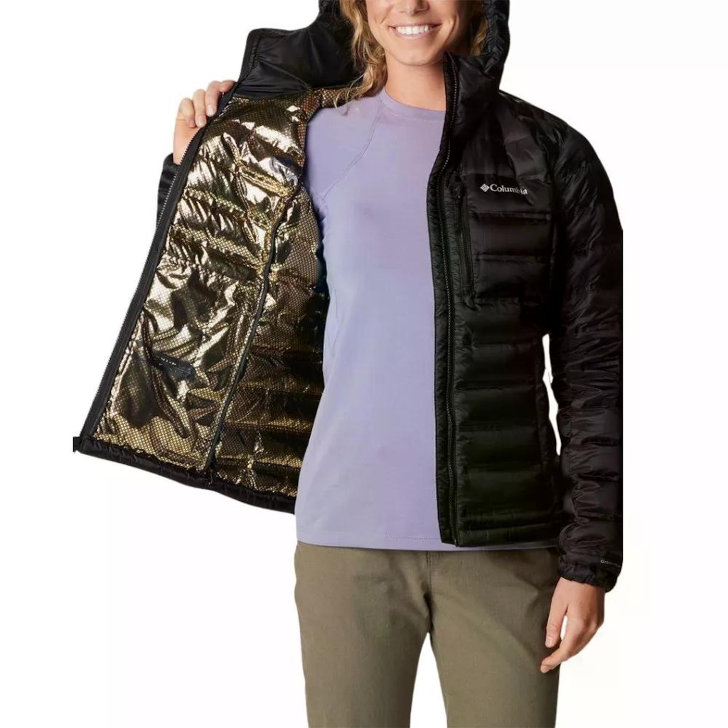Imagem 3 do produto Jaqueta Columbia Pebble Peak Down Hooded - Feminina