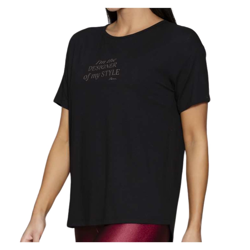 Imagem 3 do produto Camiseta Run More Alongada - Feminina