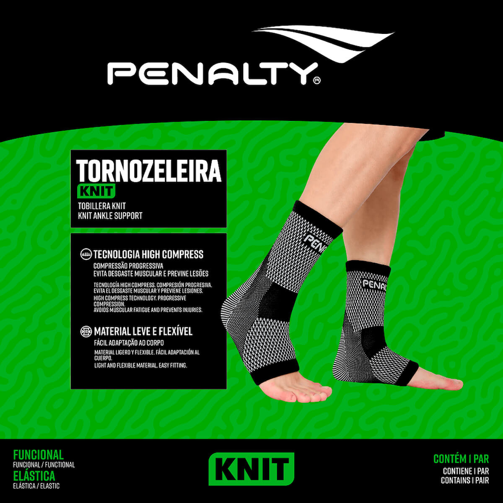 Imagem 3 do produto Tornozeleira Elástica Penalty Knit XXIII - Adulto