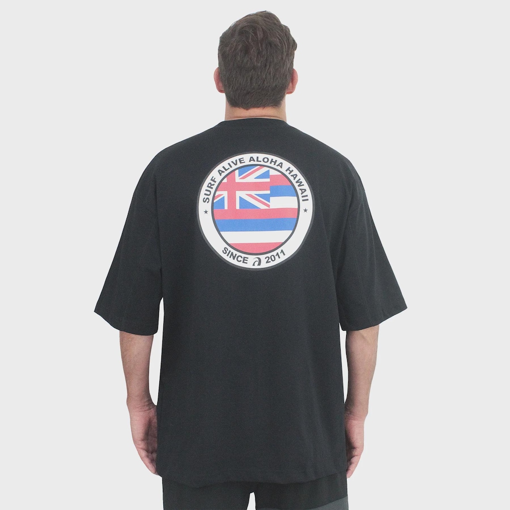 Imagem 2 do produto Camiseta Surf Alive Aloha Hawaii Oversized - Masculina