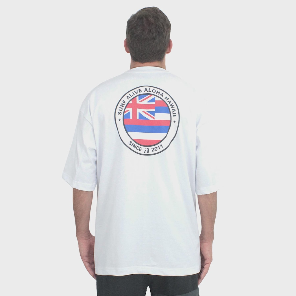 Imagem 2 do produto Camiseta Surf Alive Aloha Hawaii Oversized - Masculina