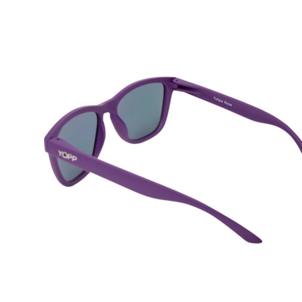 Imagem 3 do produto Óculos de Sol Unissex Yopp Polarizado Uv400 Tulipa Roxa