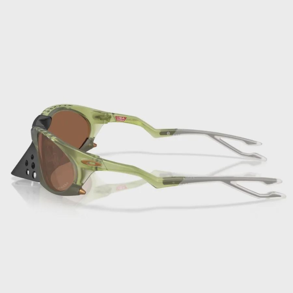 Imagem 4 do produto Óculos de Sol Unissex Oakley Plantaris Matte Transparent Fern Prizm Tungsten