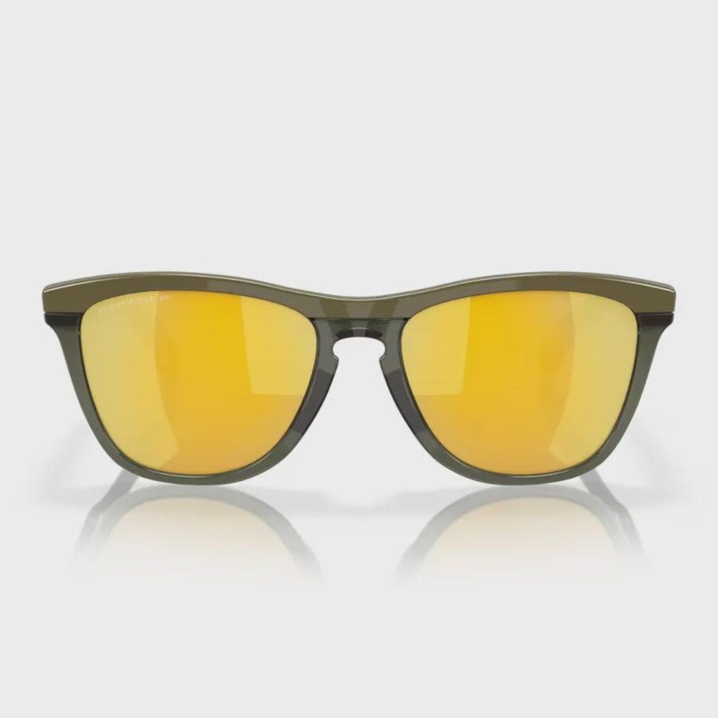 Imagem 3 do produto Óculos de Sol Oakley Unissex Frogskins Range Dark Brush Prizm 24k Polarized