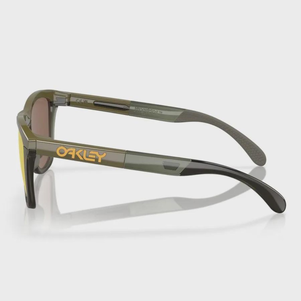 Imagem 4 do produto Óculos de Sol Oakley Unissex Frogskins Range Dark Brush Prizm 24k Polarized