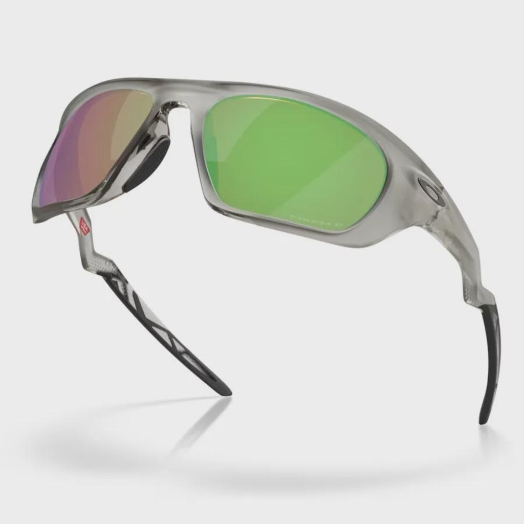 Imagem 2 do produto Óculos de Sol Oakley Unissex Lateralis Matte Clear Prizm Sapphire