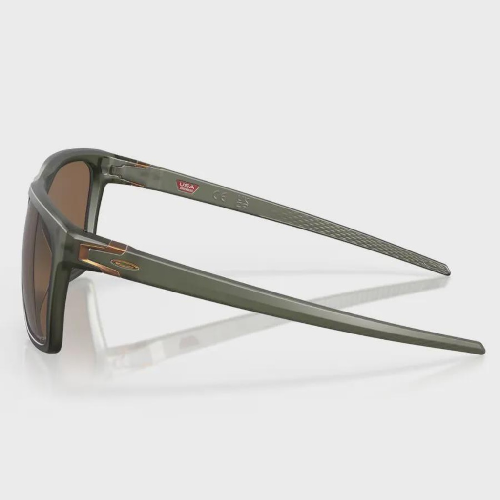 Imagem 4 do produto Óculos de Sol Oakley Unissex Leffingwell Matte Olive Ink Prizm