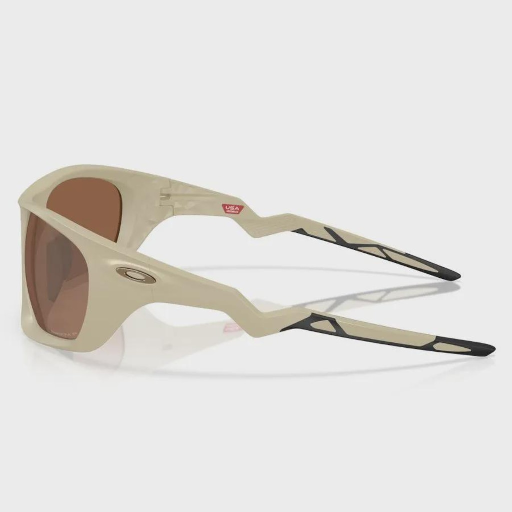 Imagem 4 do produto Óculos de Sol Oakley Unissex Lateralis Matte Sand Tungsten Iridium Polarized