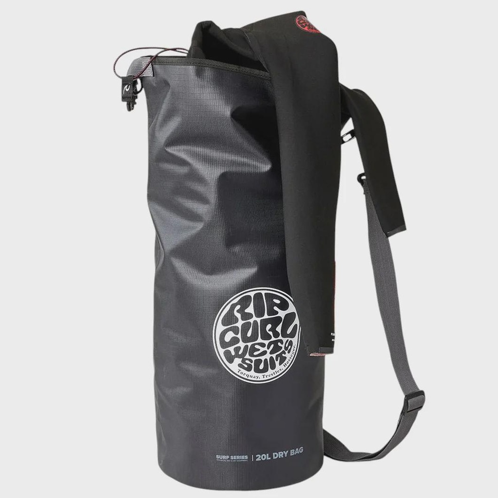 Imagem 2 do produto Wetsuit Bag Rip Curl Surf Series Barrel Bag 20 Litros Black Grey