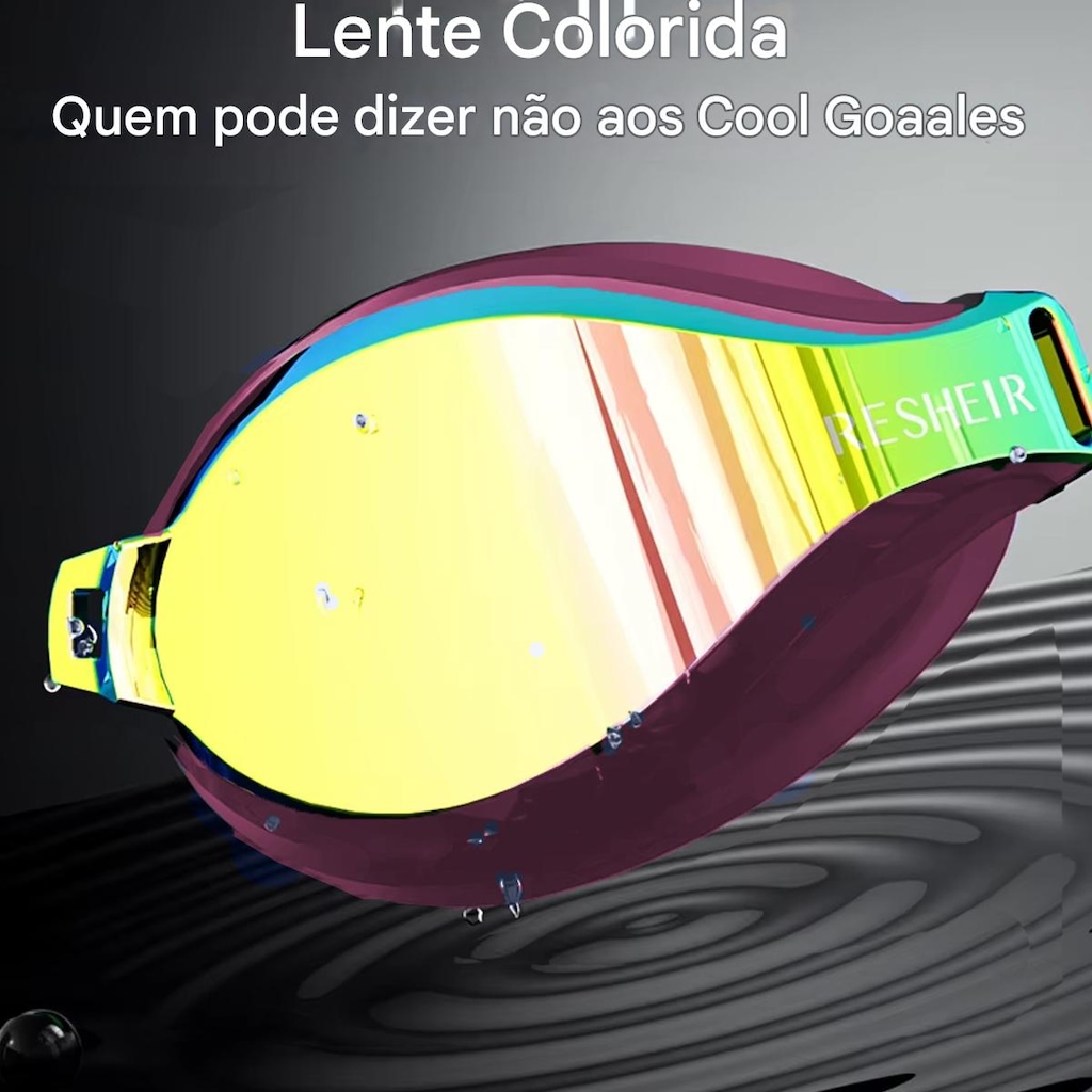 Imagem 4 do produto Óculos de Natação Gold Sports Cool Performance 6.0 - Adulto