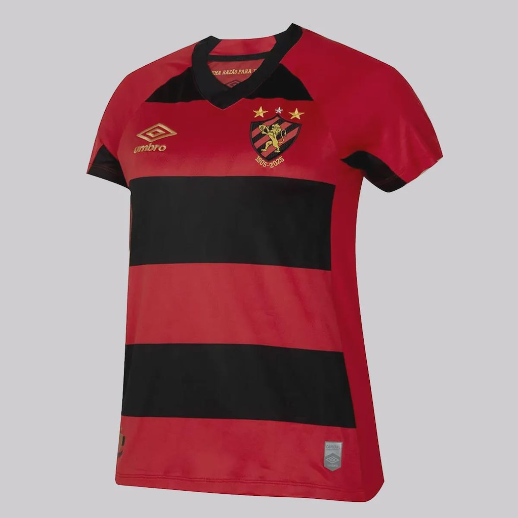 Imagem 2 do produto Camisa do Sport Recife Umbro I 2025 - Feminina