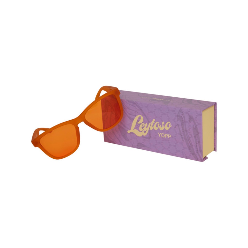 Imagem 3 do produto Óculos de Sol Yopp Unissex Polarizado Lente Clara LeY.toso com Café