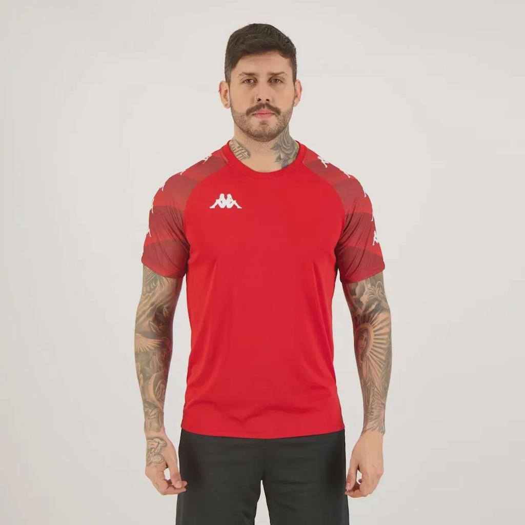 Imagem 2 do produto Kit 2 Camisas Kappa Raglany - Masculina