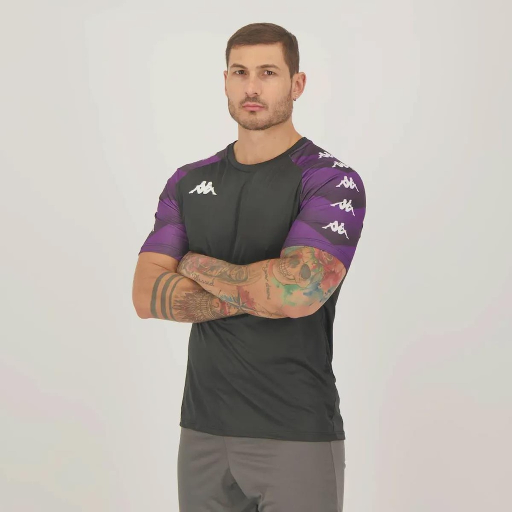 Imagem 3 do produto Kit 2 Camisas Kappa Raglany - Masculina