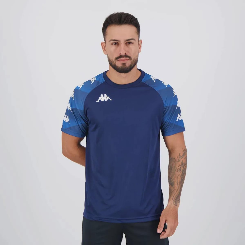 Imagem 2 do produto Kit 2 Camisas Kappa Raglany - Masculina