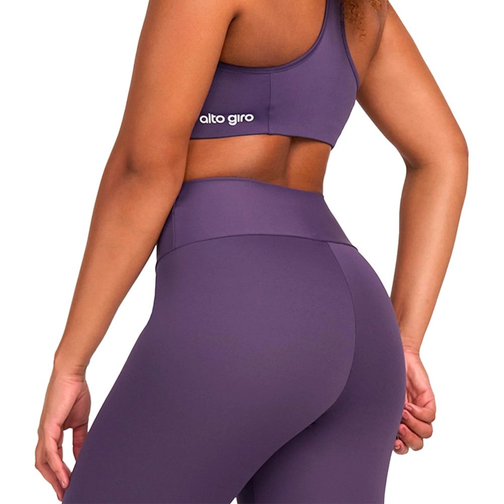 Imagem 2 do produto Bermuda Alto Giro Barra Silicone - Feminina