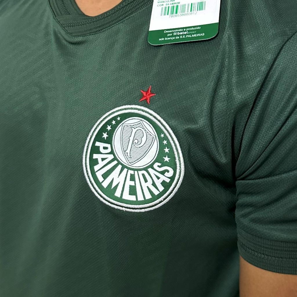 Imagem 4 do produto Camisa do Palmeiras Home II Plus Size Betel - Masculina