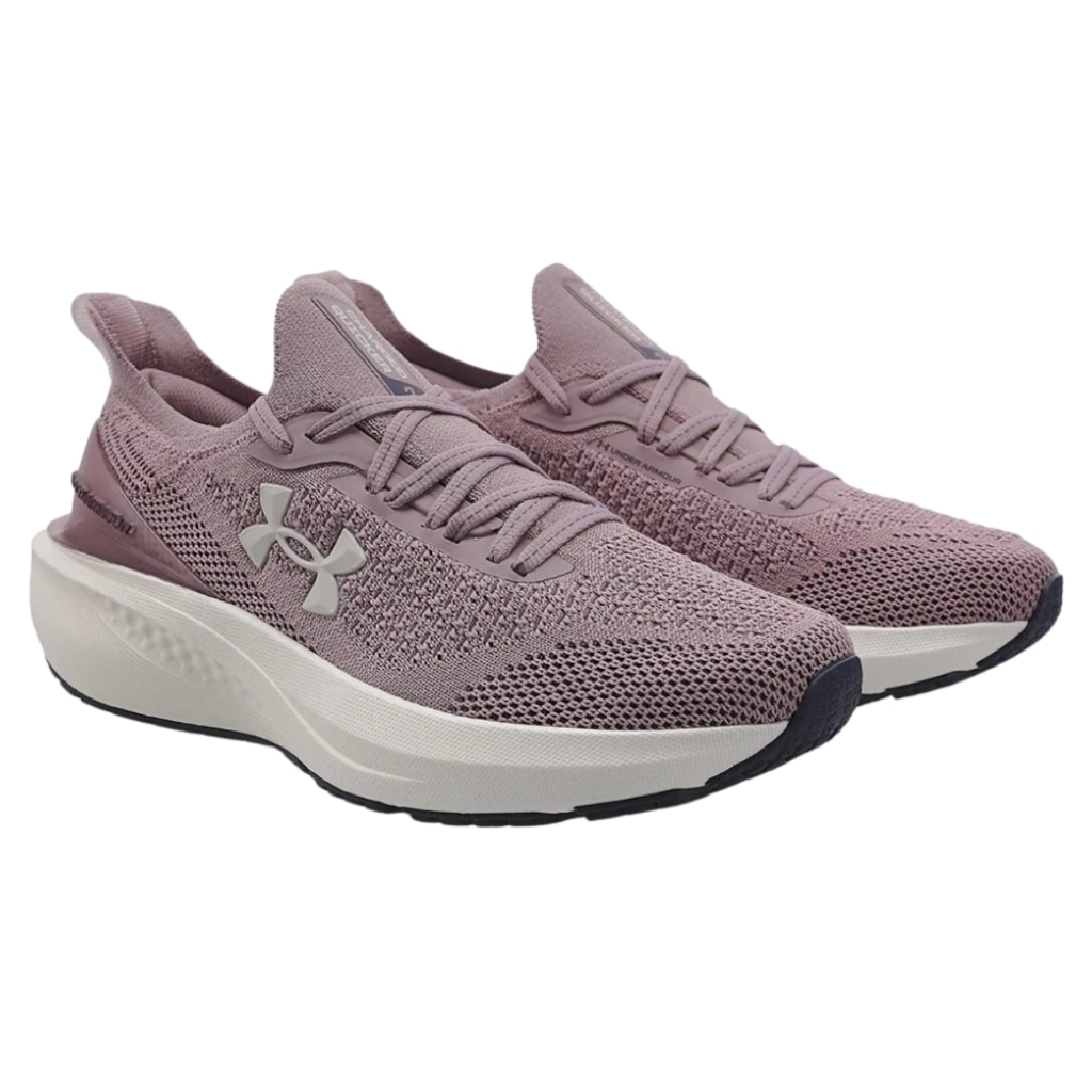 Imagem 2 do produto Kit Tênis Under Armour Ua Charged Quicker 2 e Meia - Feminino