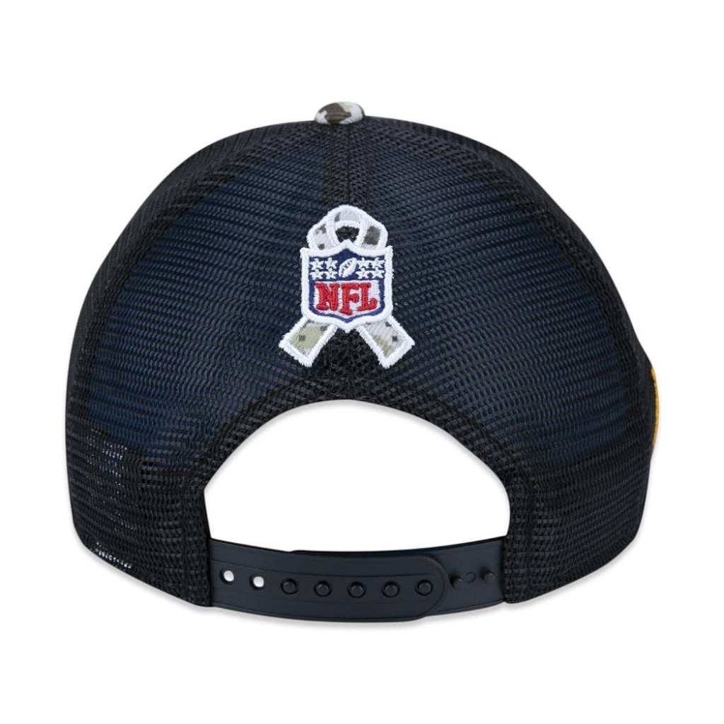 Imagem 2 do produto Boné Aba Curva New Era 940 Carolina Panthers NFL Salute to Service 22 - Adulto