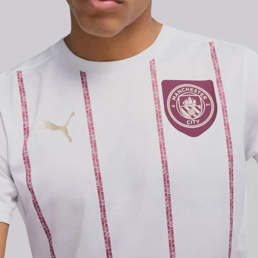 Imagem 3 do produto Camisa do Manchester City Puma Pré-Jogo 2025 - Masculina