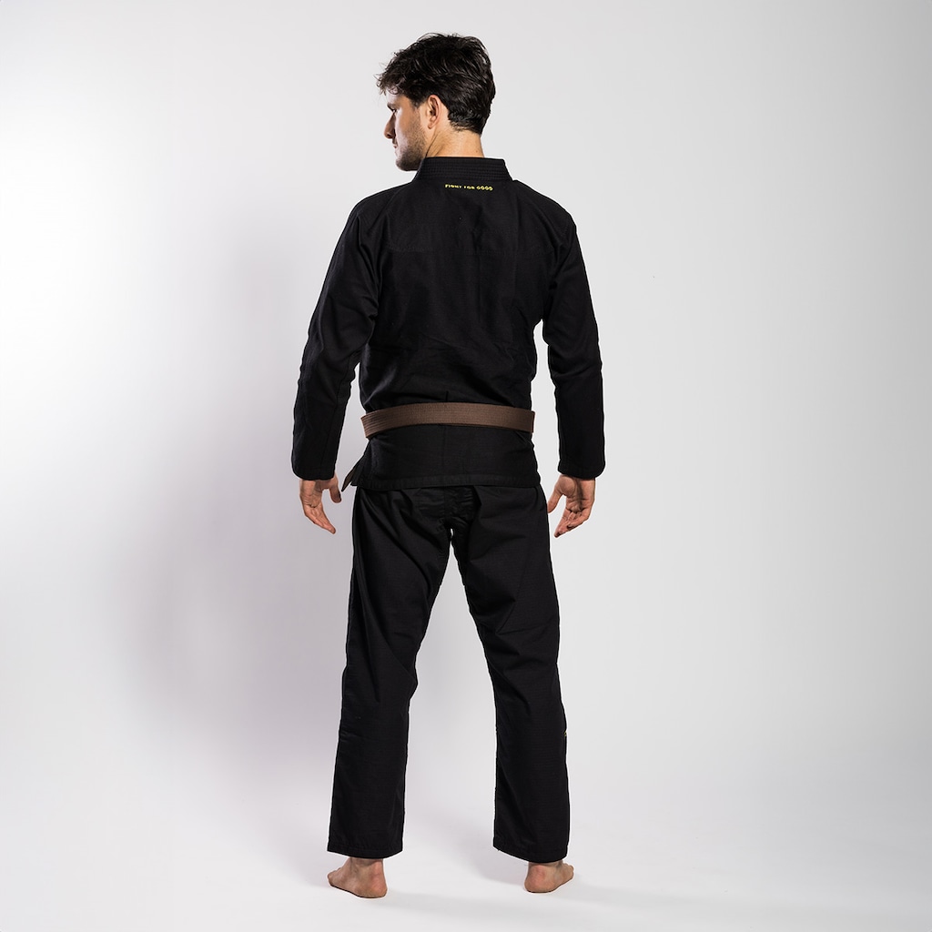 Imagem 2 do produto Kimono First Fight for Good 350G + Faixa Branca Pretorian - Adulto