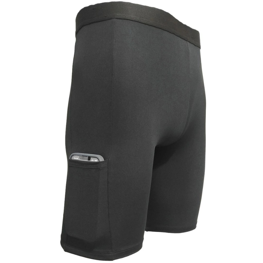Imagem 5 do produto Bermuda Térmica Frishop Proteção UV Ciclista - 3 Unidades - Masculina